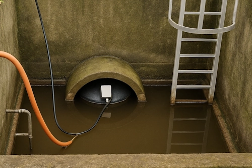 Obturateur de canalisation Pollu Block.